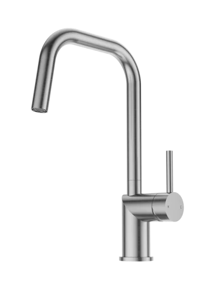 Смеситель для кухни Wonzon & Woghand WW-6018-BS брашированный никель Sancos — Оригинал