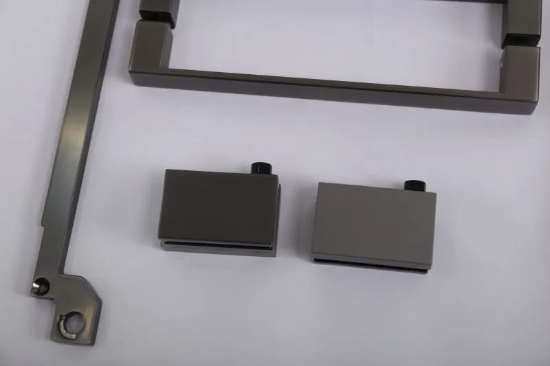 Душевой уголок Cezares Slider A 2 90/100 GRIGIO GM профиль оружейная сталь, стекло серое Sancos — официальный сайт