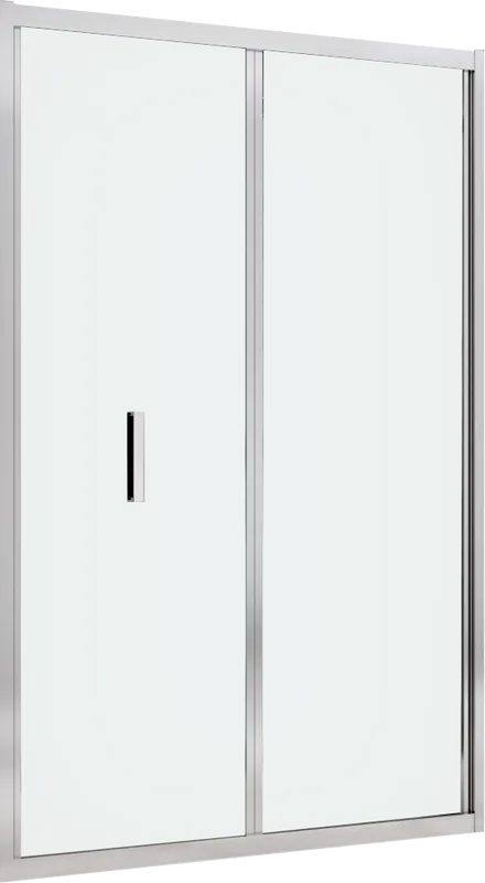 Душевая дверь в нишу Abber Sonnenstrand AG07120 120 см, профиль хром, стекло прозрачное Sancos — официальный сайт