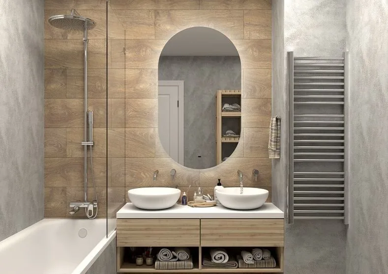 Зеркало Art&Max Torino 70x120 с подсветкой Sancos — официальный сайт