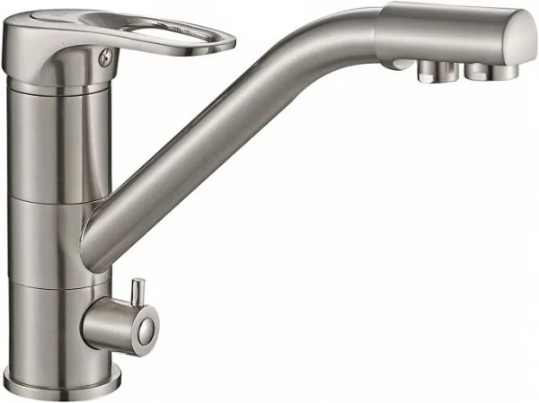 Смеситель для кухни Steel Hammer SH 321 SATIN Sancos — Оригинал