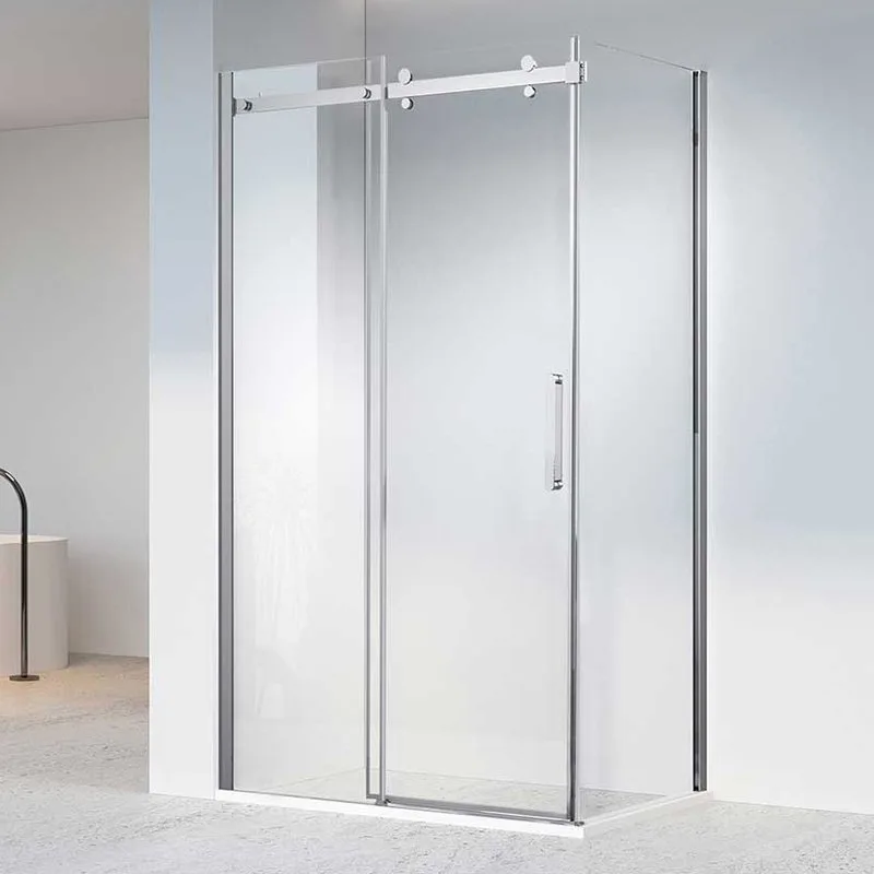 Душевой уголок Vincea Como-N VSR-4CN8016CL 160х80, профиль хром, стекло прозрачное Sancos — официальный сайт