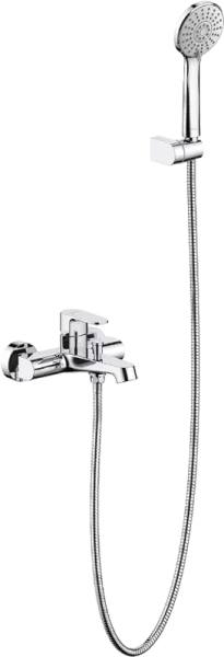 Смеситель для ванны с душем AQUATEK Оберон AQ1249CR, хром Sancos — Оригинал