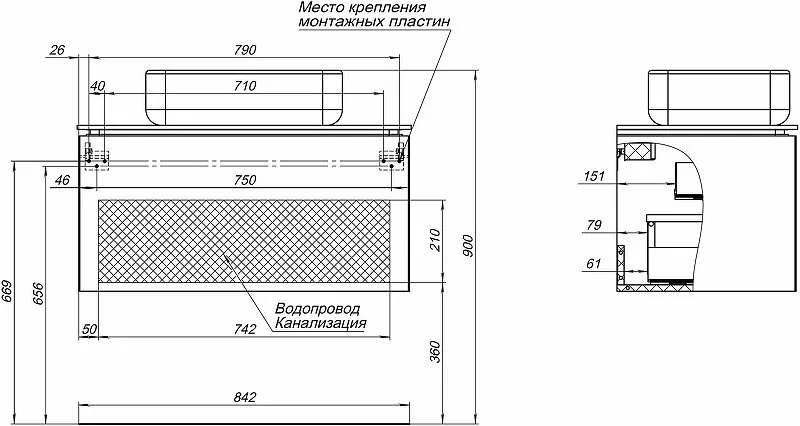 Тумба под раковину без столешницы Allen Brau Infinity 85 1+1, подвесная, папирус матовый Sancos — официальный сайт