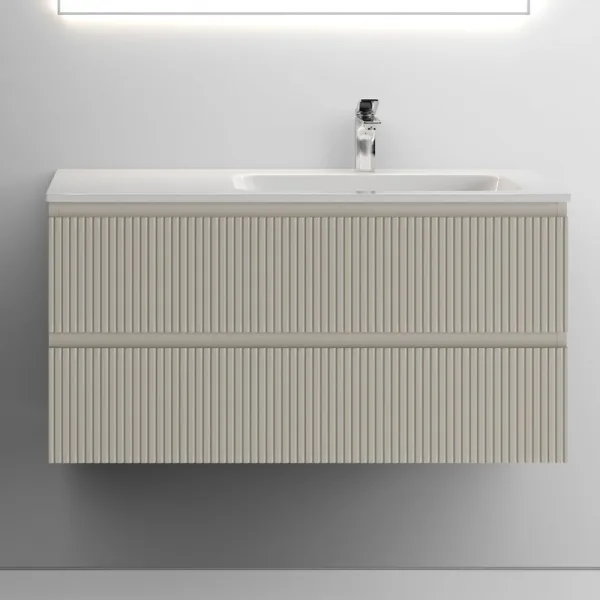 Тумба с раковиной Sancos Snob T 100 см, R, beige soft Sancos — Оригинал