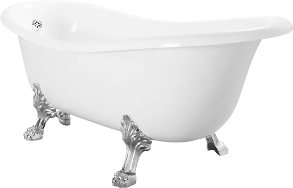 Ванна из искусственного камня Migliore Milady 26241 185x80 см, отдельностоящая, белая, овальная, с д Sancos — Оригинал