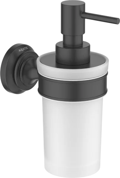 Дозатор AQUATEK Классик AQ4505MB матовый черный Sancos — Оригинал