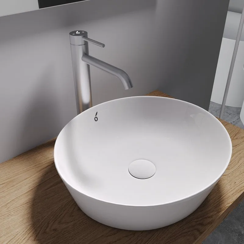Смеситель для раковины Oliveeka Y OL-88239017-BN никель матовый Sancos — официальный сайт