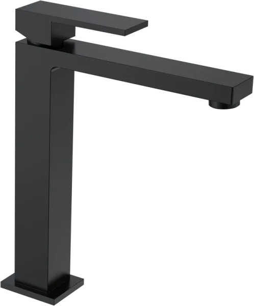 Смеситель для раковины Boheme Qubic 472-B matt black Sancos — Оригинал