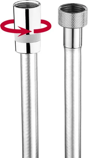 Душевой шланг Bossini Cromolux A00167D, 175 см, хром Sancos — Оригинал