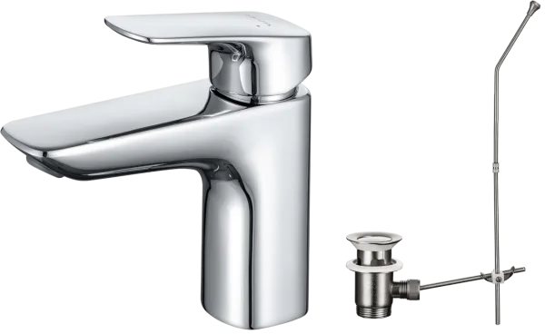 Смеситель для раковины AQUATEK Вега AQ1011CR хром Sancos — Оригинал