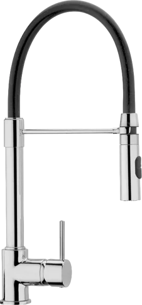 Смеситель для кухни Paini Cox 78CR557YOSPEKM с гибким изливом Sancos — Оригинал