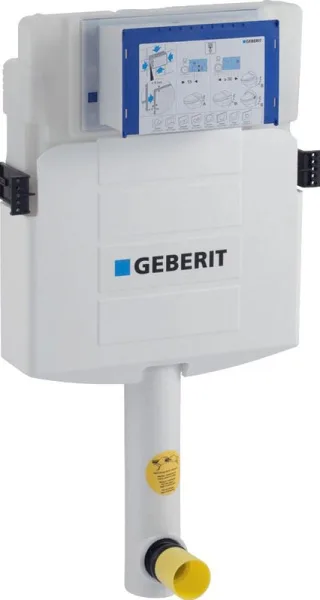 Смывной бачок скрытого монтажа Geberit Sigma 12 UP320 109.300.00.5, для унитазов, с переходником Sancos — Оригинал