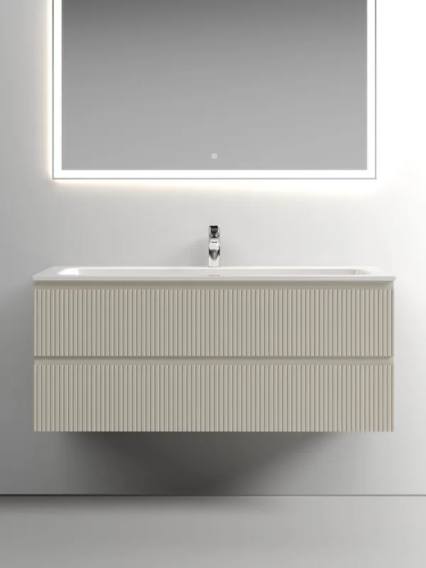 Тумба под раковину Sancos Snob T 120 подвесная Beige soft (капучино), SNT120CE Sancos — официальный сайт