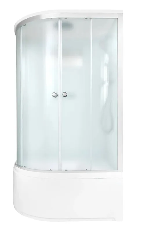 Душевая кабина DTO D120SR с электрикой (120х80х220), высокий поддон (50 см), профиль хром, стекло ма Sancos — официальный сайт