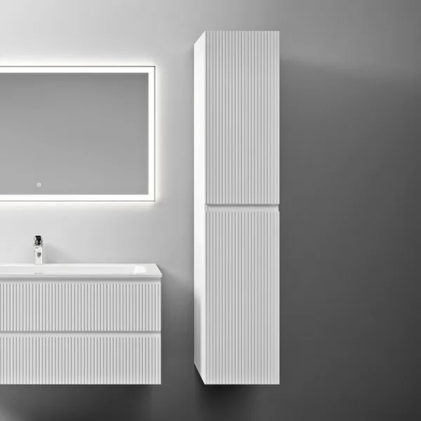 Шкаф-пенал для ванной Sancos Snob T 35 см, универсальный, Bianco (белый) Sancos — Оригинал