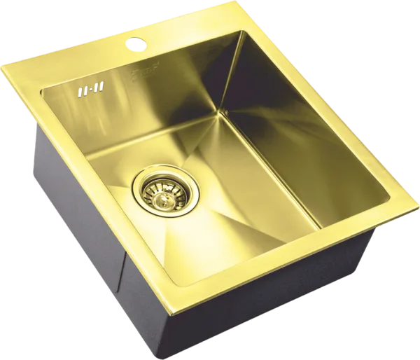 Мойка кухонная Zorg Inox PVD SZR-4551 bronze Sancos — Оригинал