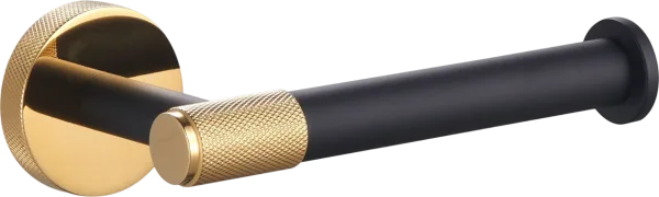 Держатель туалетной бумаги Wonzon & Woghand WW-9216 черный, золото Sancos — Оригинал