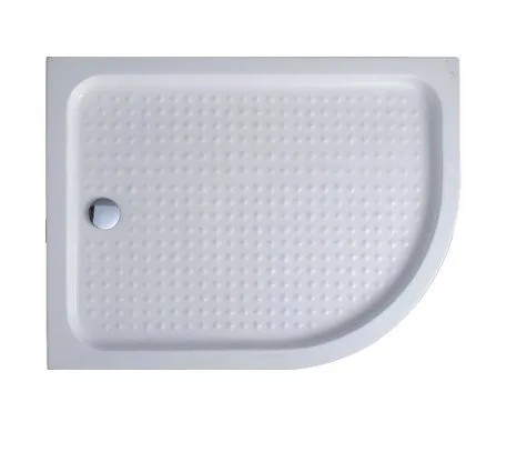 Поддон для душа Cezares Tray TRAY-A-RH-120/80-550-15-W-L R120х80 L, с сифоном Sancos — Оригинал