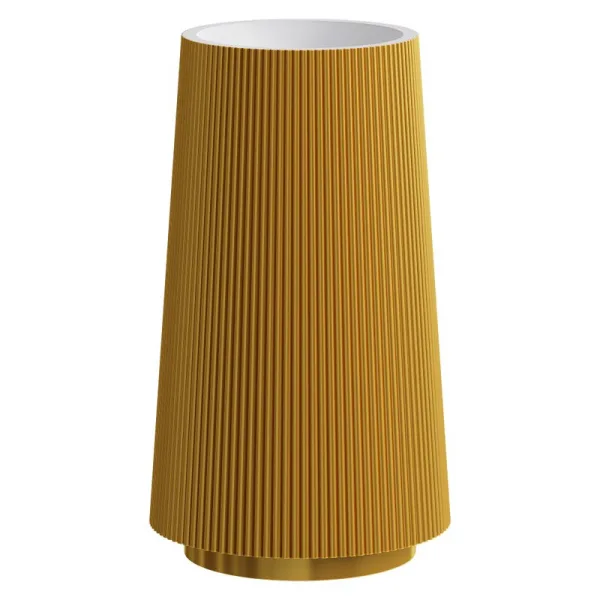 Раковина Boheme Torre Corian 48х48х85 Gold, напольная Sancos — Оригинал