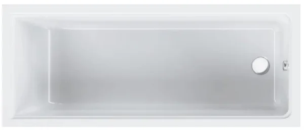 Акриловая ванна AM.PM Gem W90A-170-070W-A без опоры 170x70 см, пристенная, белая Sancos — Оригинал