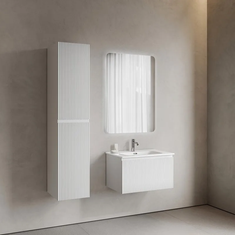 Тумба под раковину Sancos Snob R 1.0 70 подвесная Bianco (белый), SNR1.070W Sancos — официальный сайт