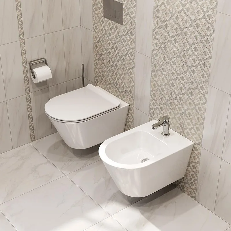 Биде подвесное KERAMA MARAZZI Plaza Modern PLM.bidet.02 Sancos — официальный сайт