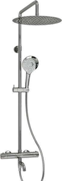 Душевая стойка Wasserkraft Berkel A188.116.101.010.CH Thermo, с термостатом, хром Sancos — Оригинал