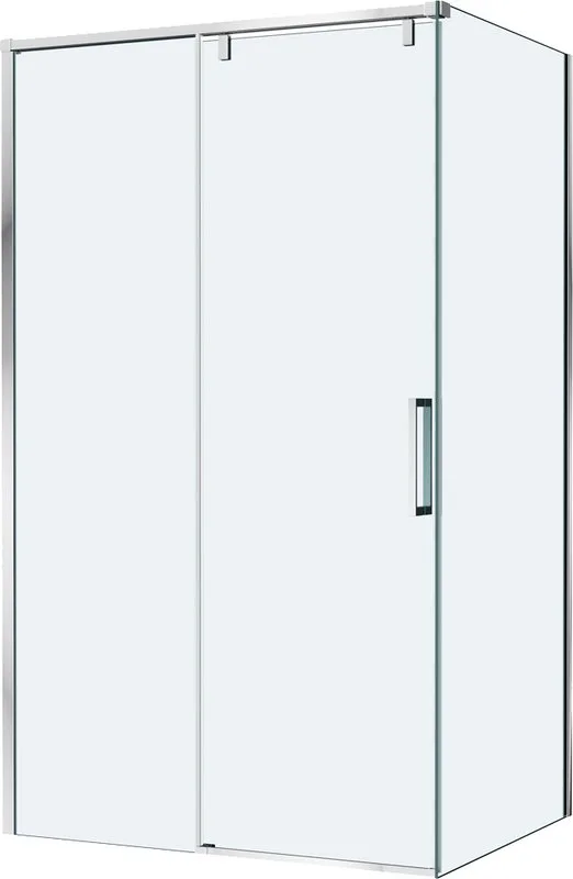 Душевой уголок BelBagno Soft Close-1 AH-1-110/80-C-Cr профиль хром Sancos — официальный сайт