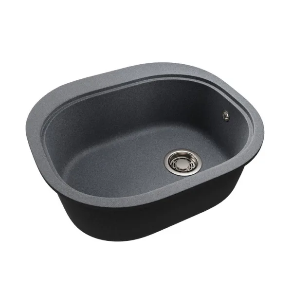 Мойка кухонная Emar Quartz EMQ-1570.C Антрацит Sancos — Оригинал
