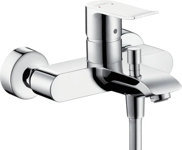 Смеситель для ванны с душем Hansgrohe Metris 31480000 Sancos — Оригинал