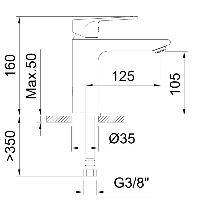 Смеситель для раковины Clever Agora Xtreme 60705 Sancos — официальный сайт