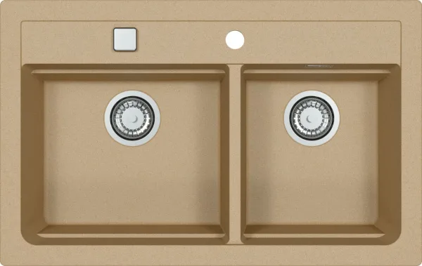 Мойка кухонная Alveus Atrox Granital 50 beige Sancos — Оригинал