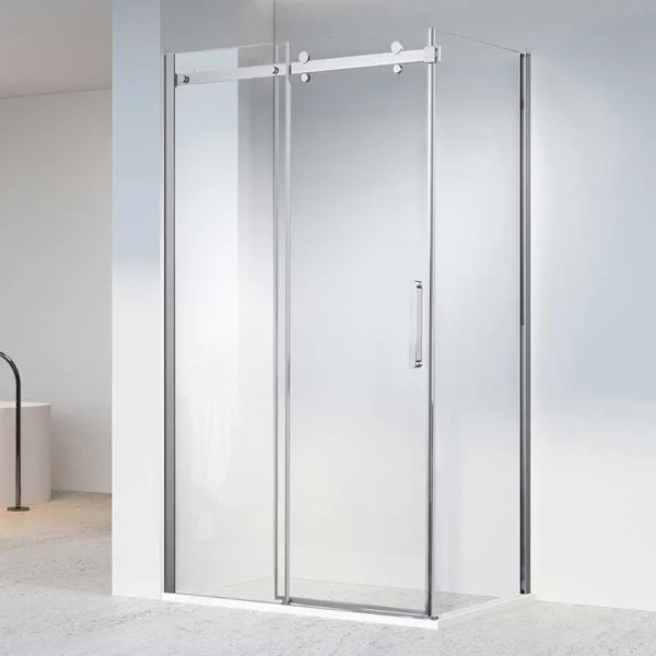 Душевой уголок Vincea Como-N VSR-4CN9016CL 160х90, профиль хром, стекло прозрачное Sancos — Оригинал