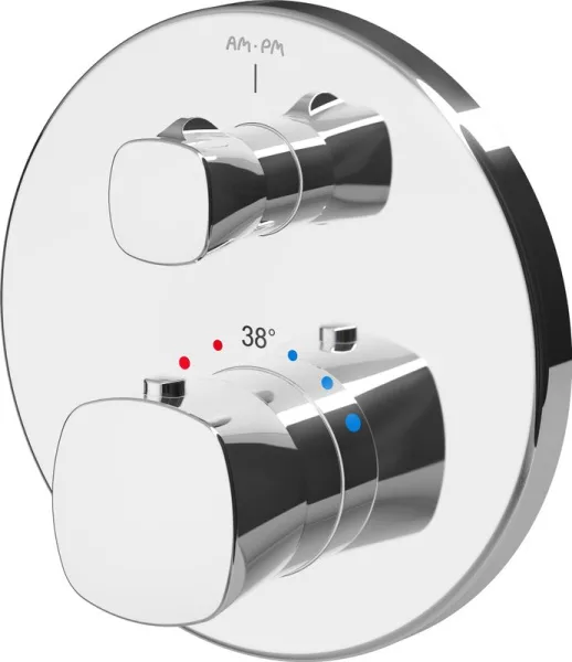 Термостатический смеситель встраиваемый AM.PM Spirit V2.1 F71A85500, для душа Sancos — Оригинал