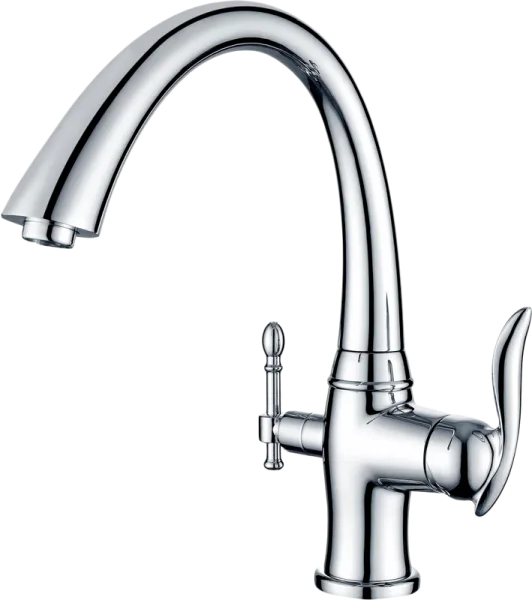 Смеситель для кухни Zorg Sanitary ZR 340 YF хром Sancos — Оригинал