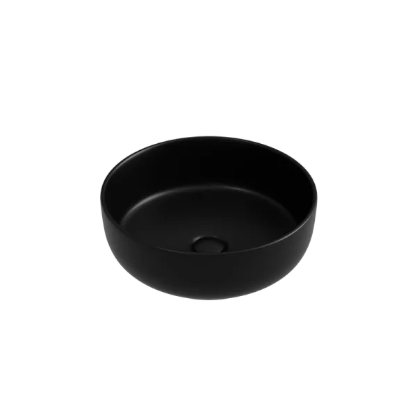 Накладная раковина Ceramicanova Taycan CN12003MB 37х37 матовая черная Sancos — Оригинал