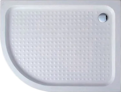 Поддон для душа Cezares Tray TRAY-A-RH-100/80-550-15-W-R R100х80 R, с сифоном Sancos — Оригинал