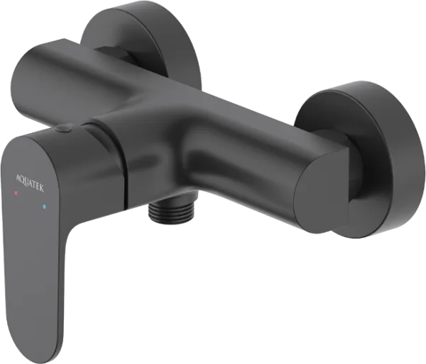 Смеситель для душа AQUATEK Оберон AQ1260MB матовый черный Sancos — Оригинал