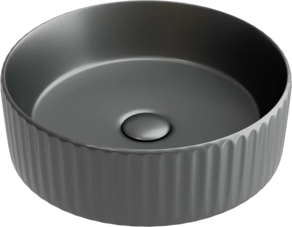 Накладная раковина Ceramicanova Element CN6057MDH темный антрацит матовый Sancos — Оригинал