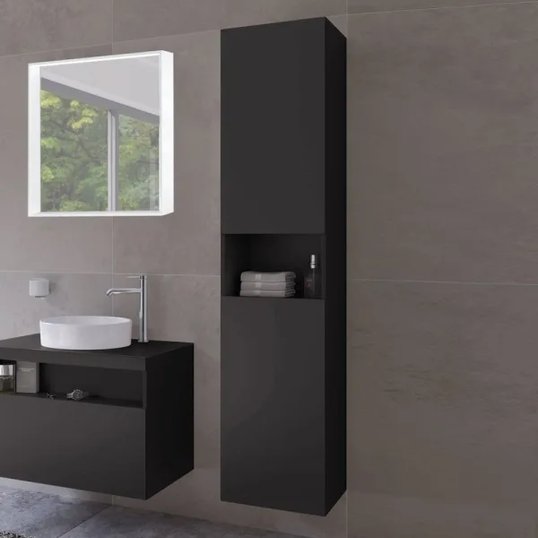 Шкаф-пенал для ванной Keuco Stageline 32831 R, вулканит Sancos — Оригинал
