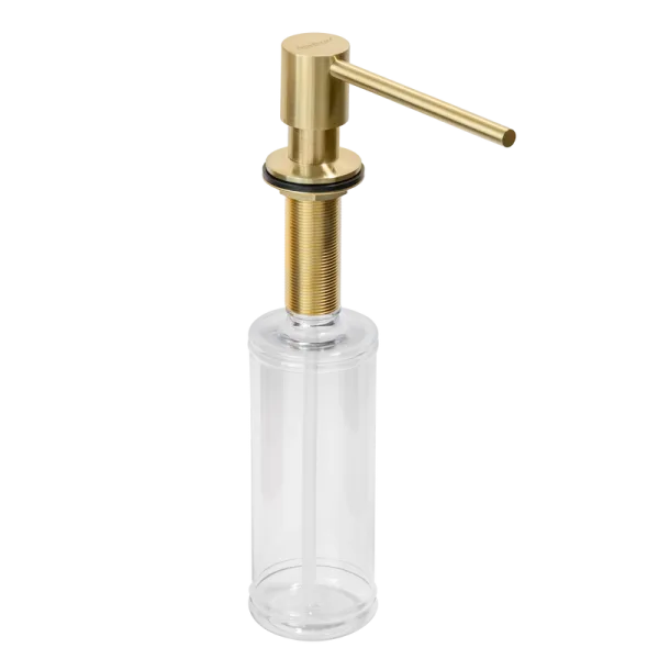 Дозатор для кухонной мойки AltroBagno Flusso 080502BG матовое золото Sancos — Оригинал