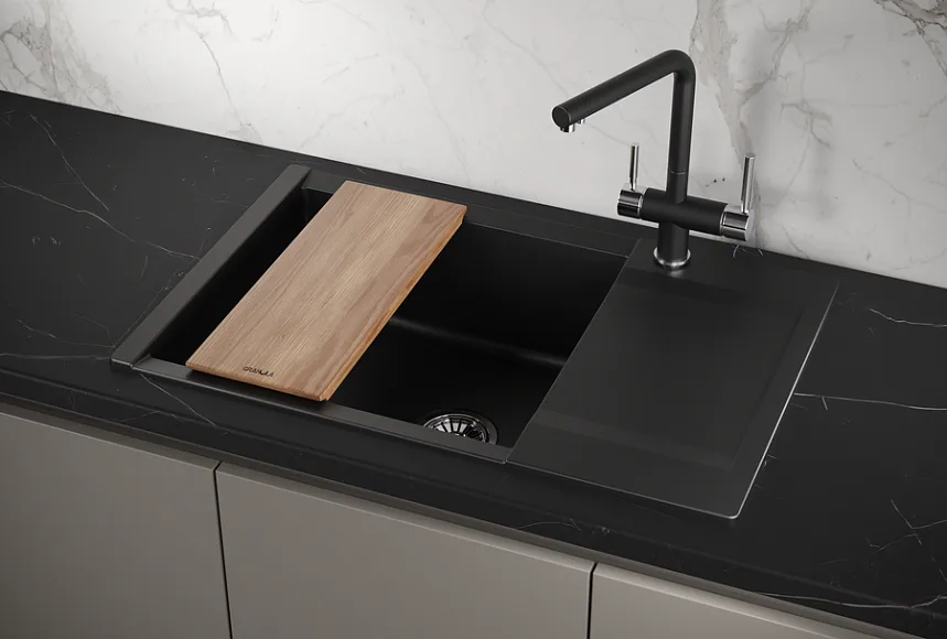 Мойка кухонная Granula Estetica 7807, турмалин Sancos — официальный сайт