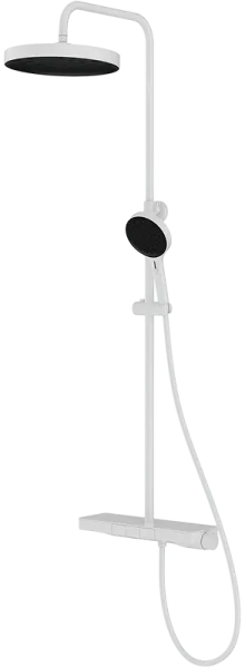 Душевая стойка Vincea Inspire VSFS-3I12TW, с термостатом, белый Sancos — Оригинал
