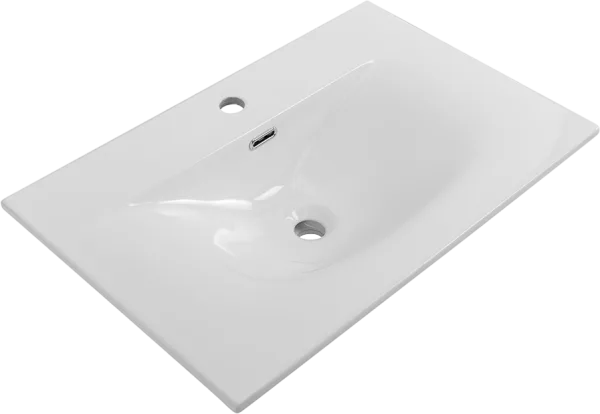 Мебельная раковина BelBagno BB-8099-70 глянцевая белая Sancos — Оригинал