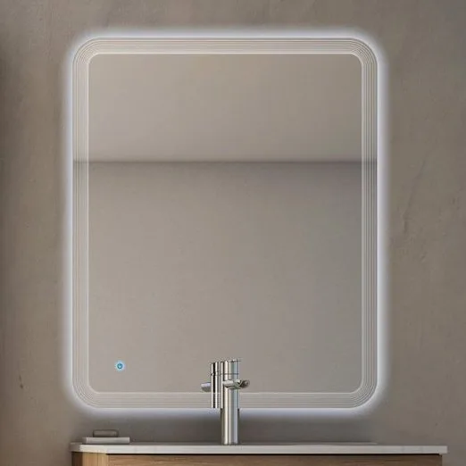 Зеркало Cezares 74х90 c LED-подсветкой touch system Sancos — Оригинал