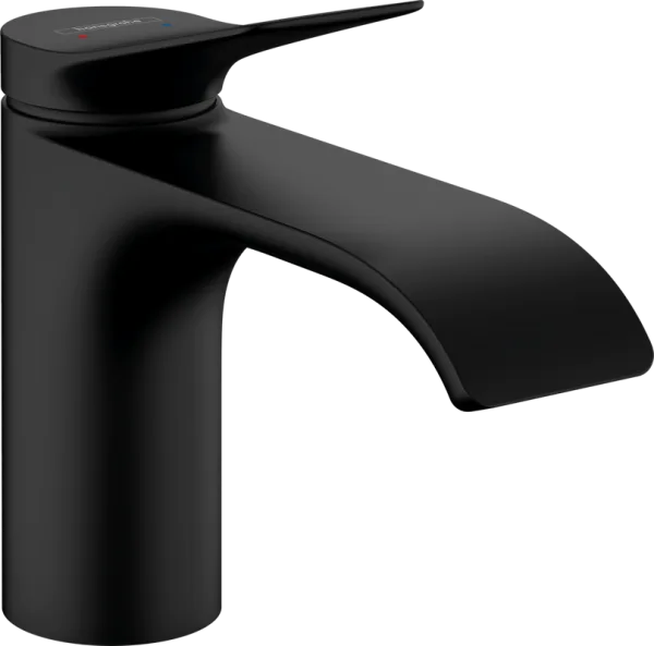 Смеситель для раковины Hansgrohe Vivenis 80 75012670 матовый черный Sancos — Оригинал