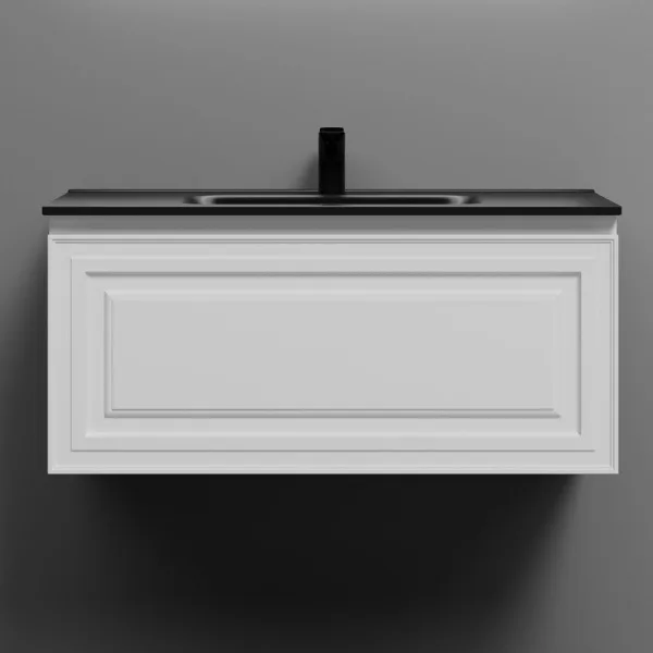 Тумба с раковиной Sancos Very 90 bianco, раковина CN7002MB Sancos — Оригинал