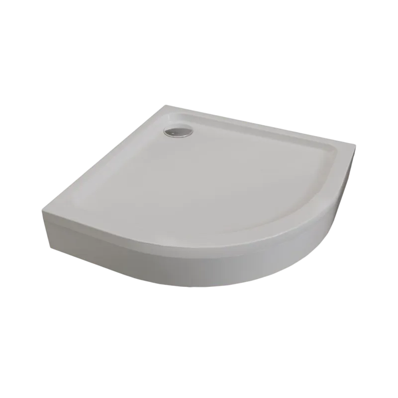 Поддон для душа Radomir Берген RD 100x100 см, слив хром Sancos — официальный сайт
