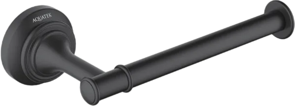 Держатель туалетной бумаги AQUATEK Классик AQ4508MB матовый черный Sancos — Оригинал